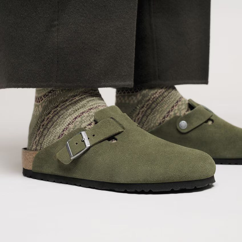 Birkenstock - Boston Soft Footbed Thyme Tonal