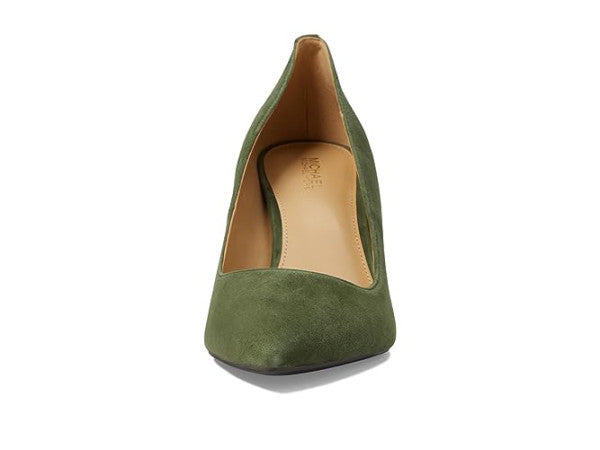 Michael Kors Alina Flex Pump Suede Green Green 6