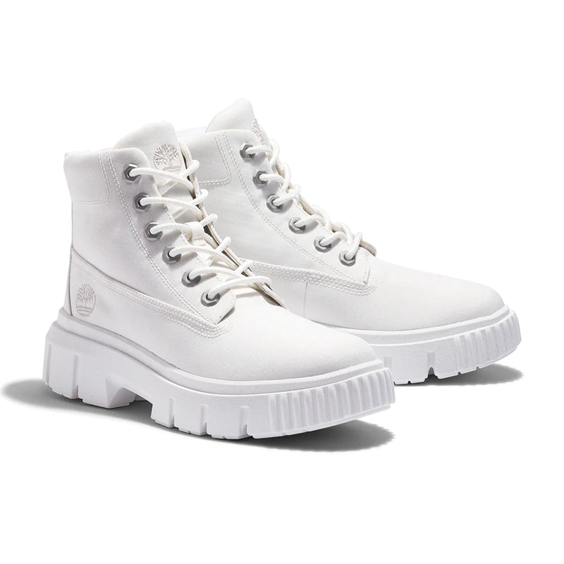 Timberland - Greyfield Canvas White