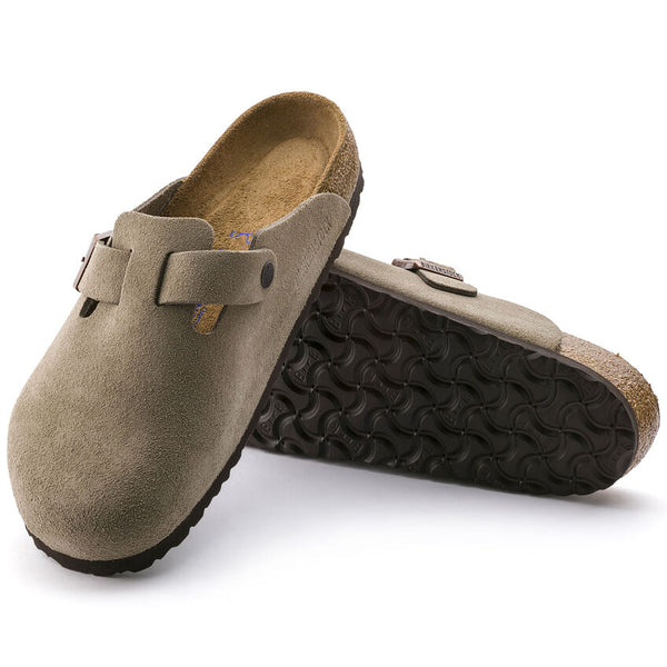 靴 Birkenstock Boston Taupe 41 Birkenstock Boston Soft Footbed / Taupe – JD Sports