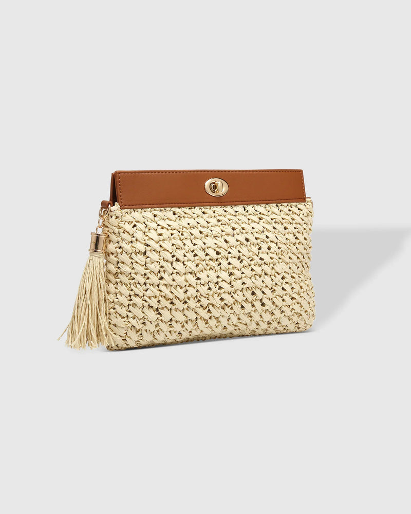 Louenhide - Fern Crossbody Raffia