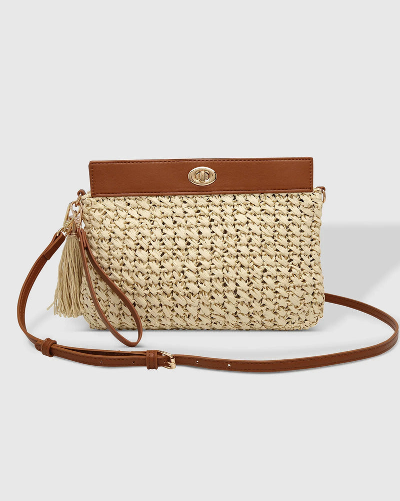 Louenhide - Fern Crossbody Raffia