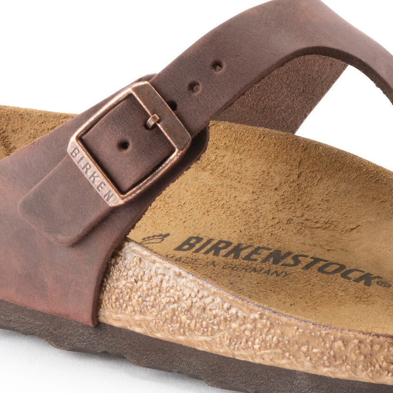 Birkenstock - Gizeh Oiled Leather Habana 0743831