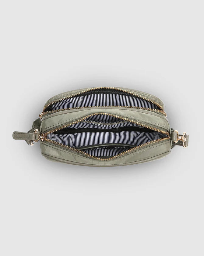 Louenhide - Cali Nylon Crossbody Khaki