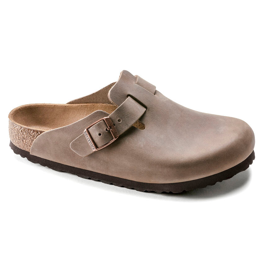 Birkenstock - Boston Leather Tabacco Brown