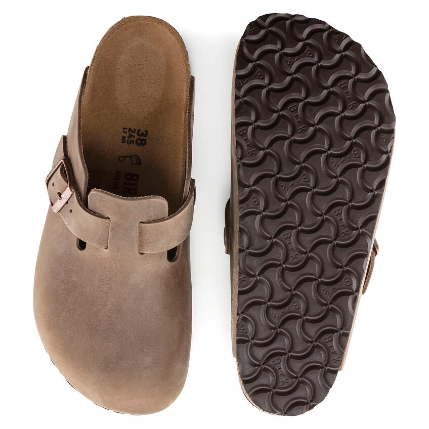 Birkenstock - Boston Leather Tabacco Brown