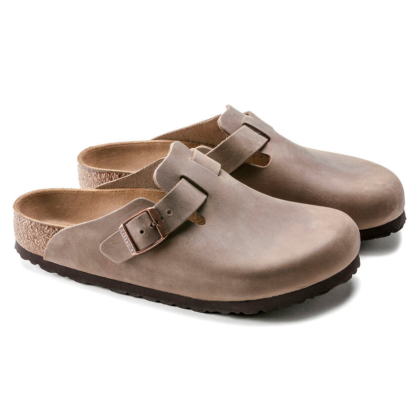 Birkenstock - Boston Leather Tabacco Brown