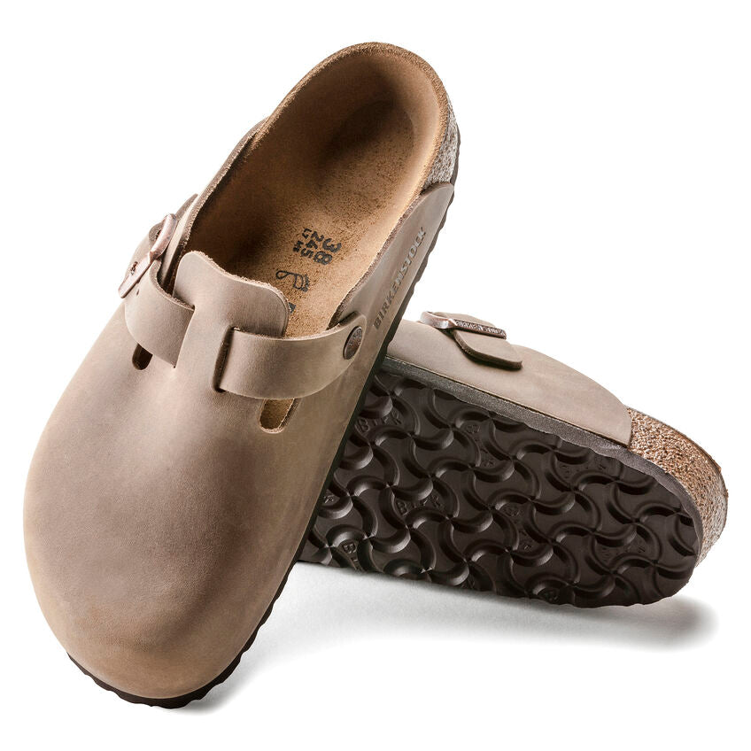 Birkenstock - Boston Leather Tabacco Brown