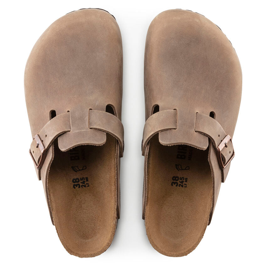 Birkenstock - Boston Leather Tabacco Brown