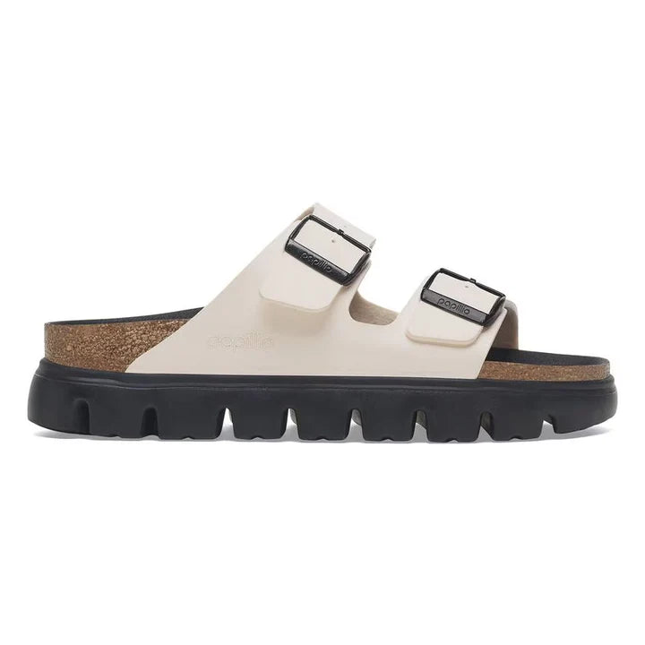 Papillio (Birkenstock) - Arizona Pap Chunky Eggshell/Black