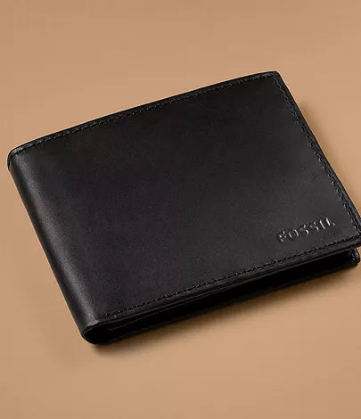 Fossil - Derrick RFID Bifold Black