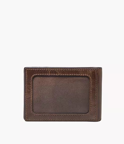 Fossil - Derrick Money Clip Dark Brown