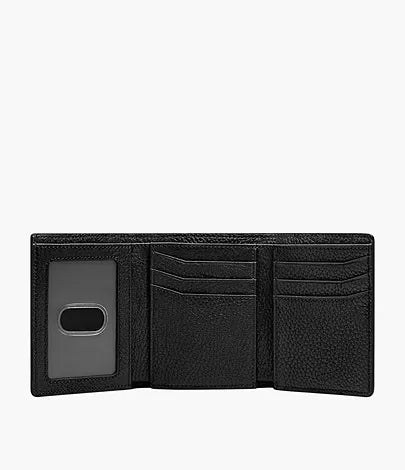 Fossil - Huntington Trifold Black