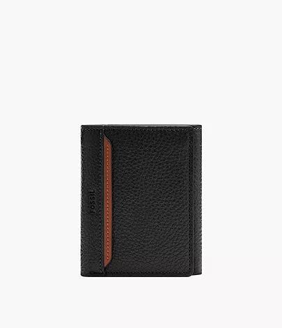 Fossil - Huntington Trifold Black 4682001