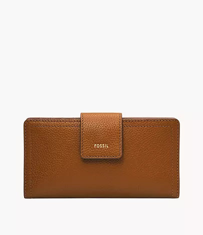 Fossil - Logan Tab Clutch Saddle