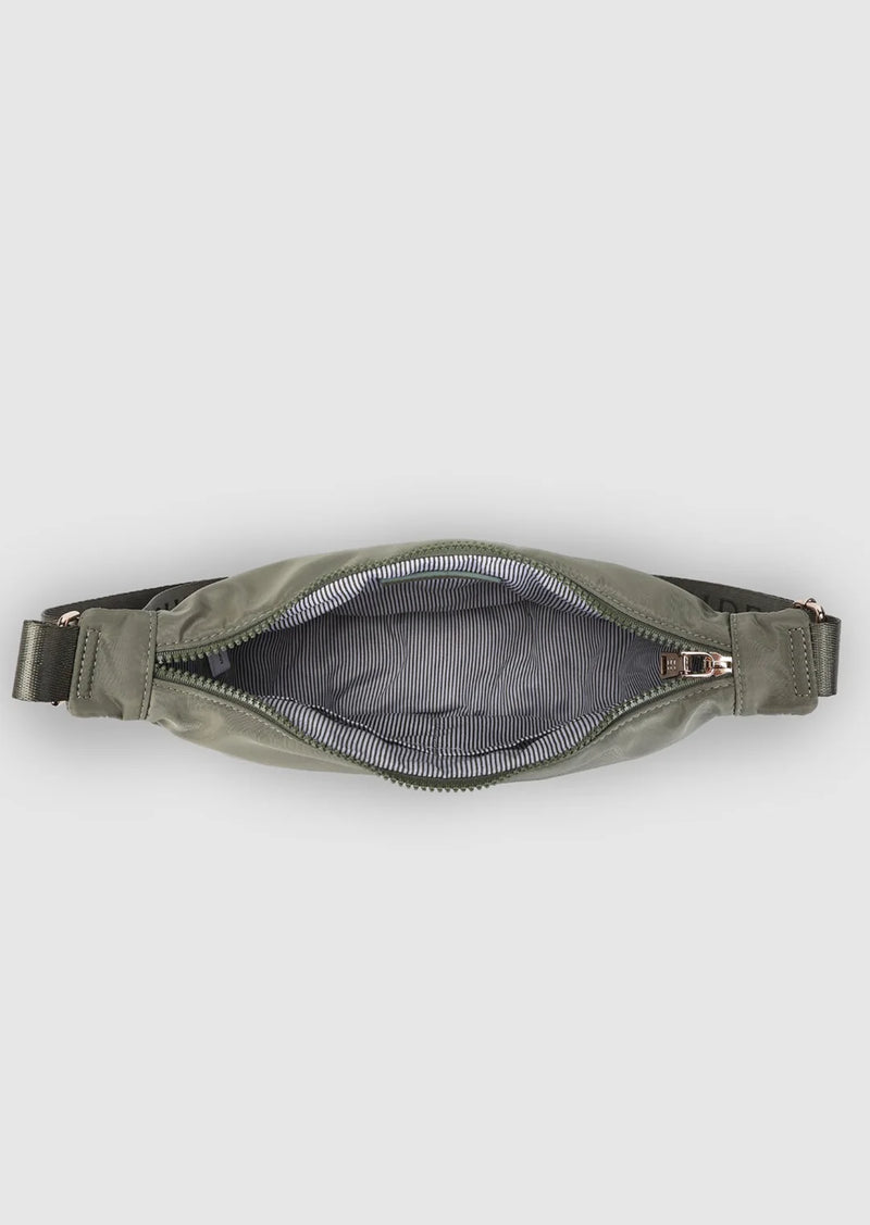 Louenhide - Sylvia Nylon Sling Bag Khaki