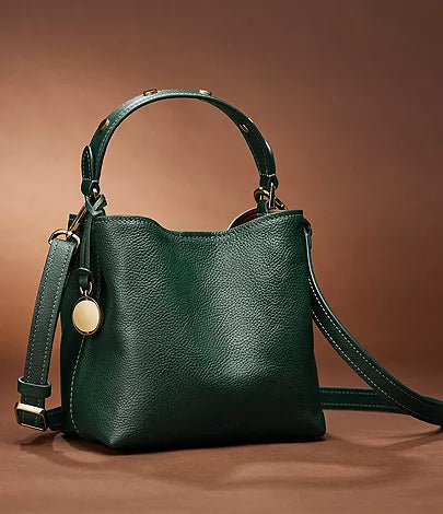 Fossil - Jessie Bucket Crossbody Green