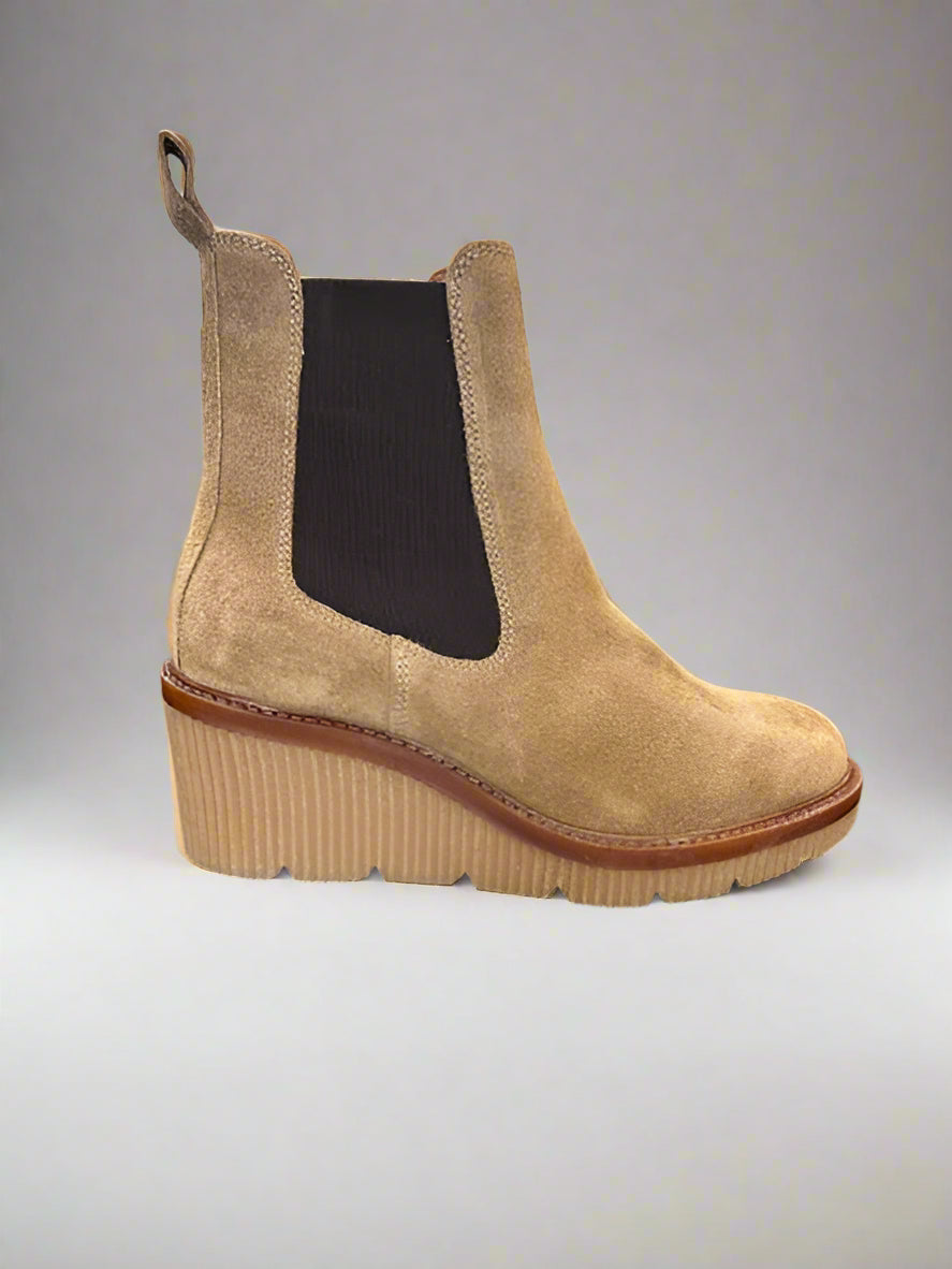 Miz Mooz - Averie Taupe Suede