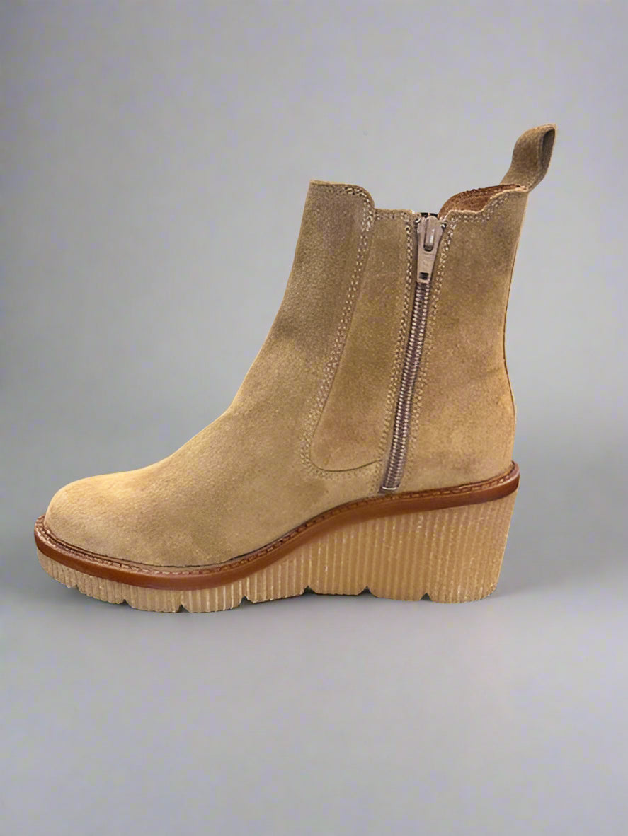 Miz Mooz - Averie Taupe Suede