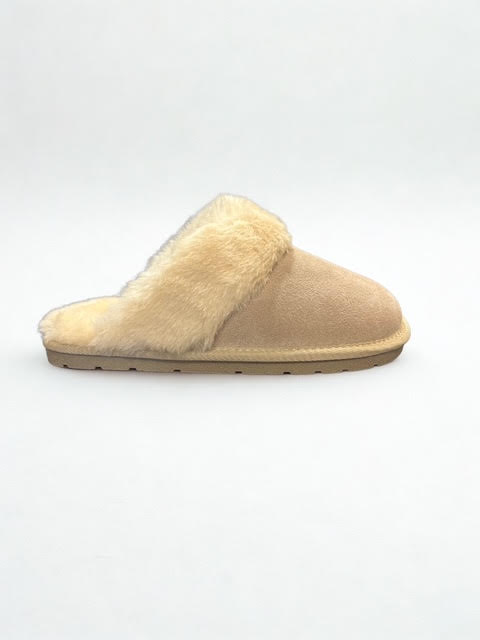 Snow Owl - Ayla Sand Suede