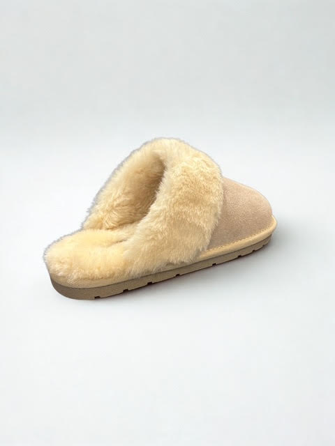 Snow Owl - Ayla Sand Suede