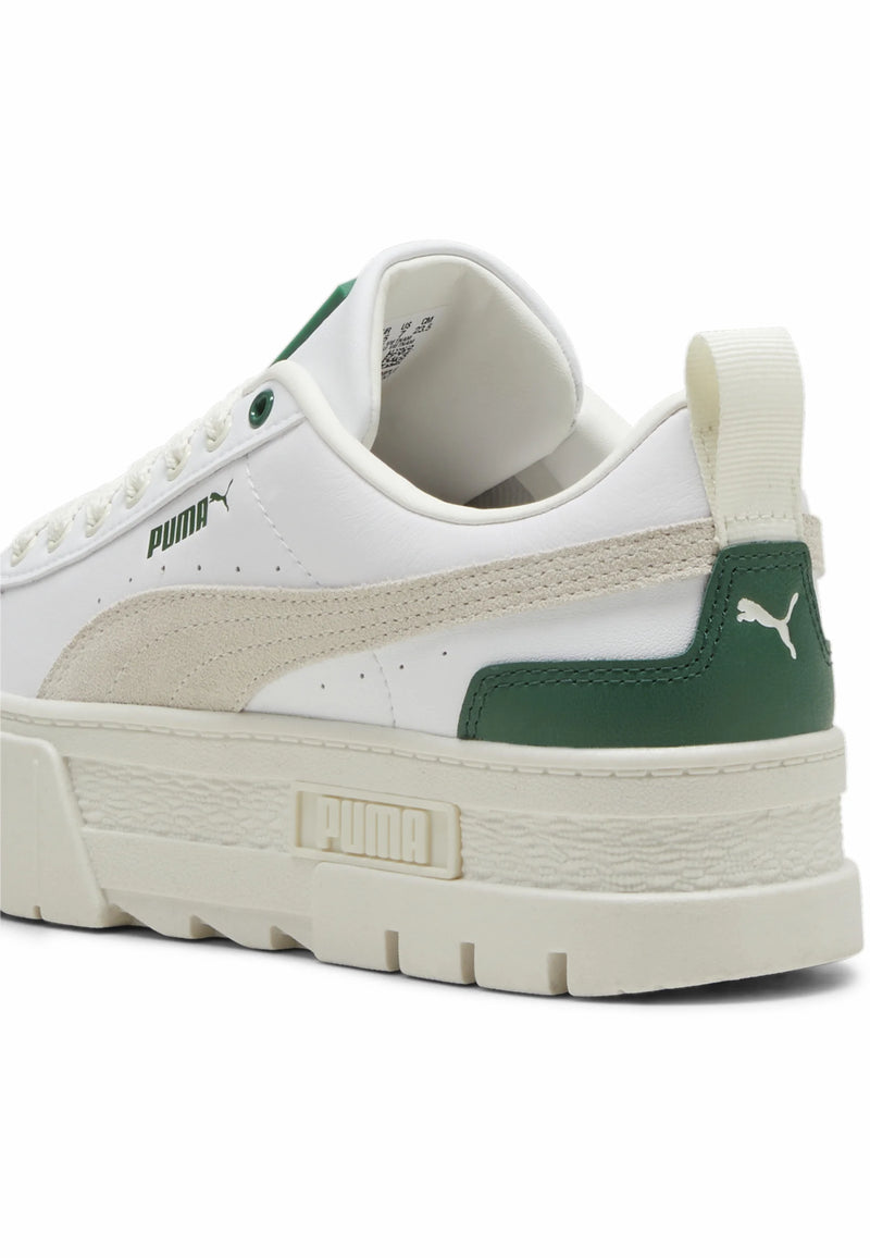 Puma - Mayze Leather White/Green