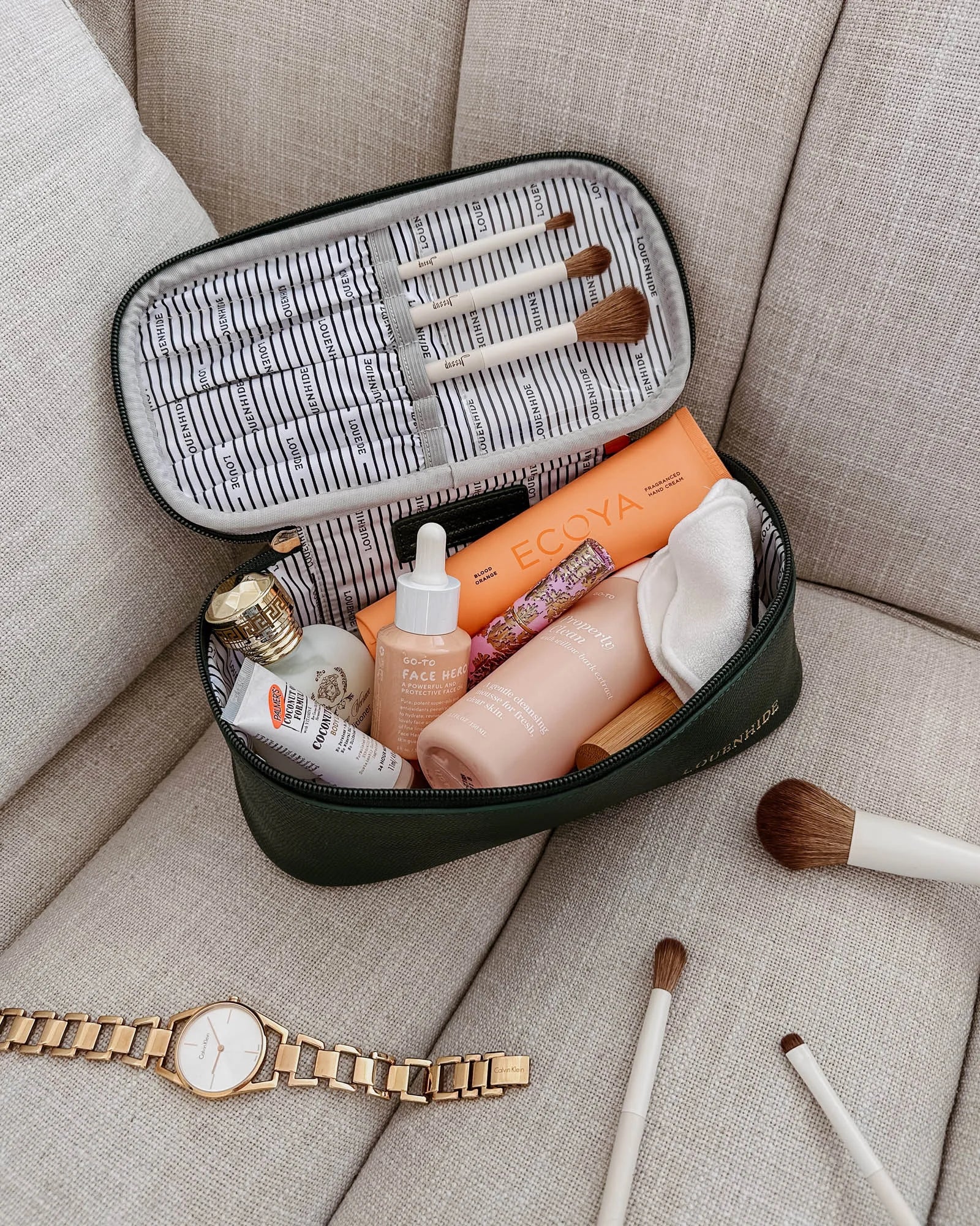 Louenhide - Fifi Cosmetic Case Green