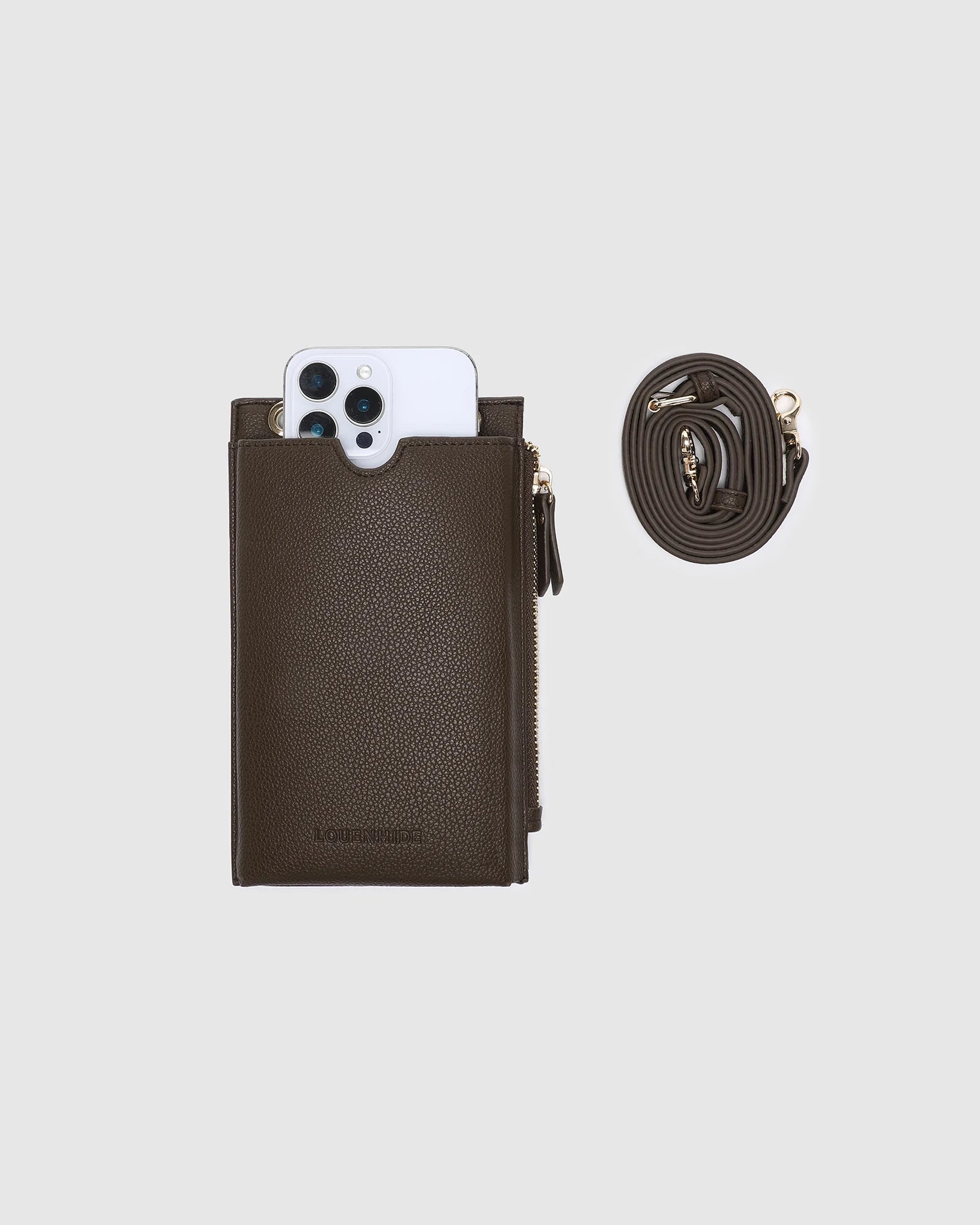 Louenhide - Suki Phone Bag Chocolate