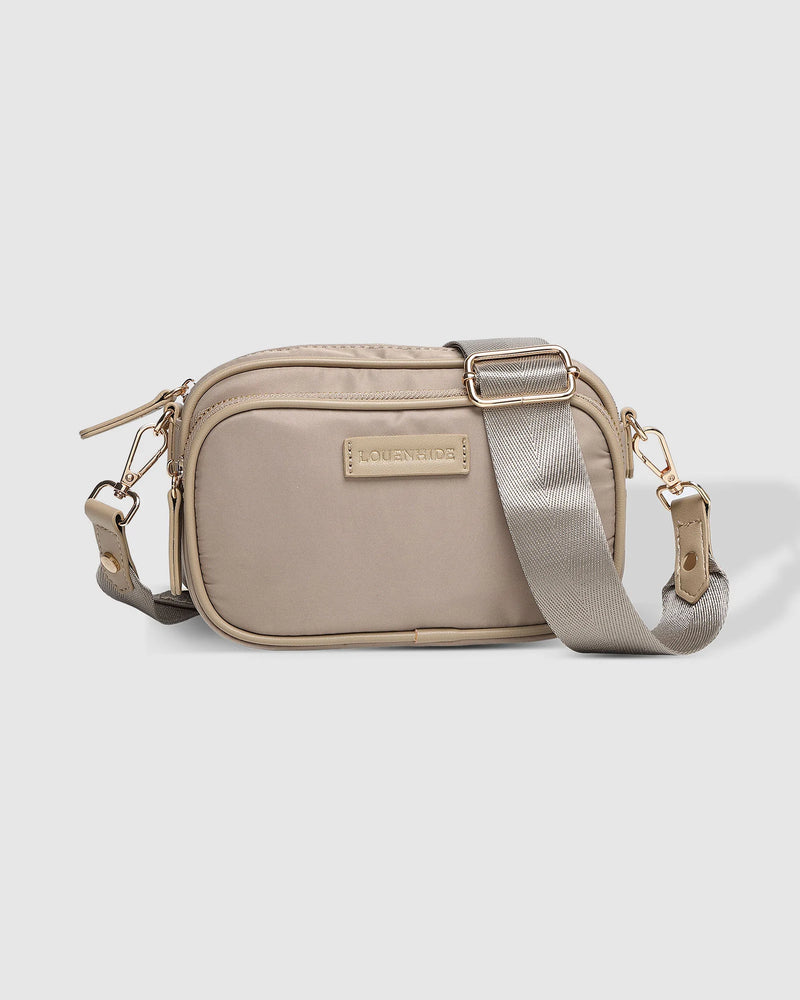Louenhide Cali Nylon Crossbody Beige