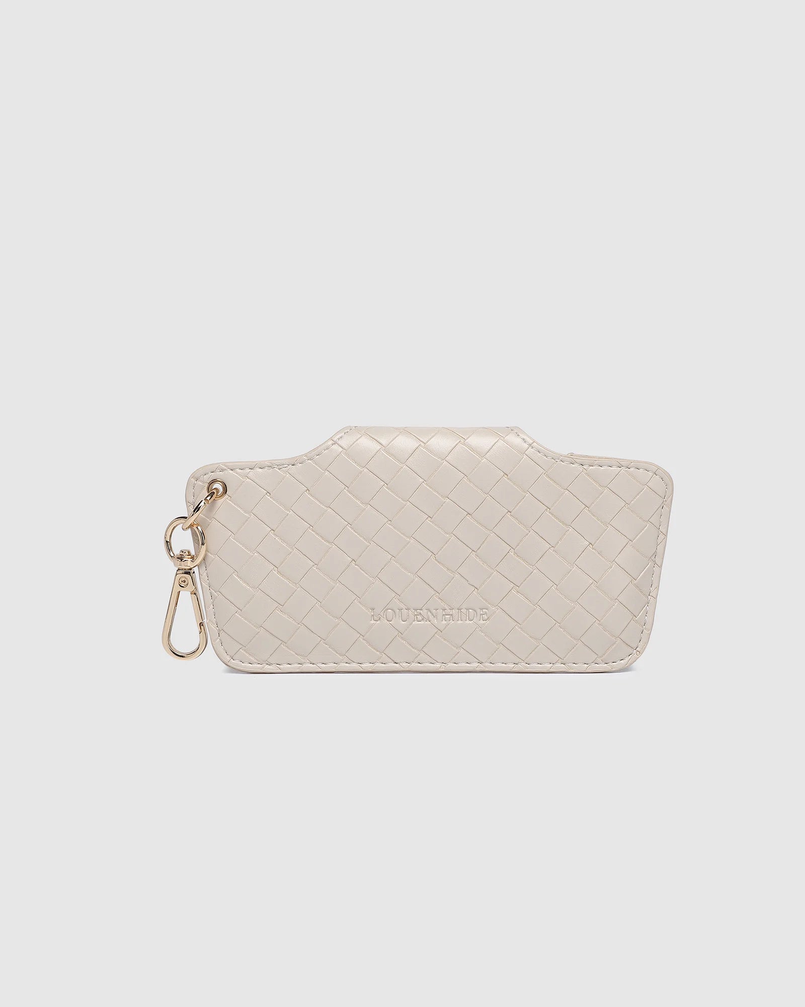 Louenhide - Skittle Sunglass Case Woven Vanilla