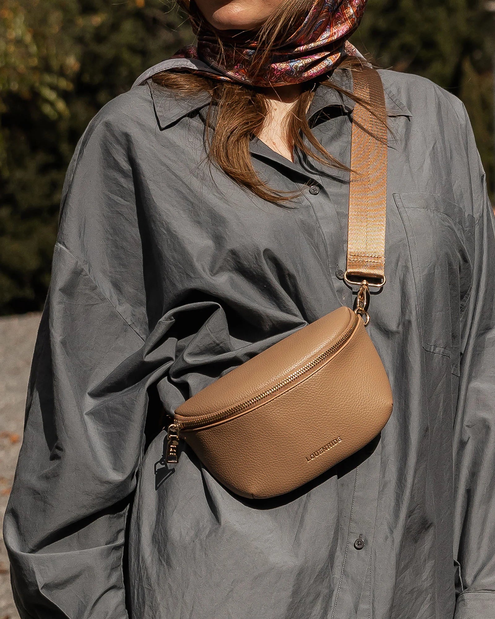 Louenhide - Austin Sling Bag Mocha