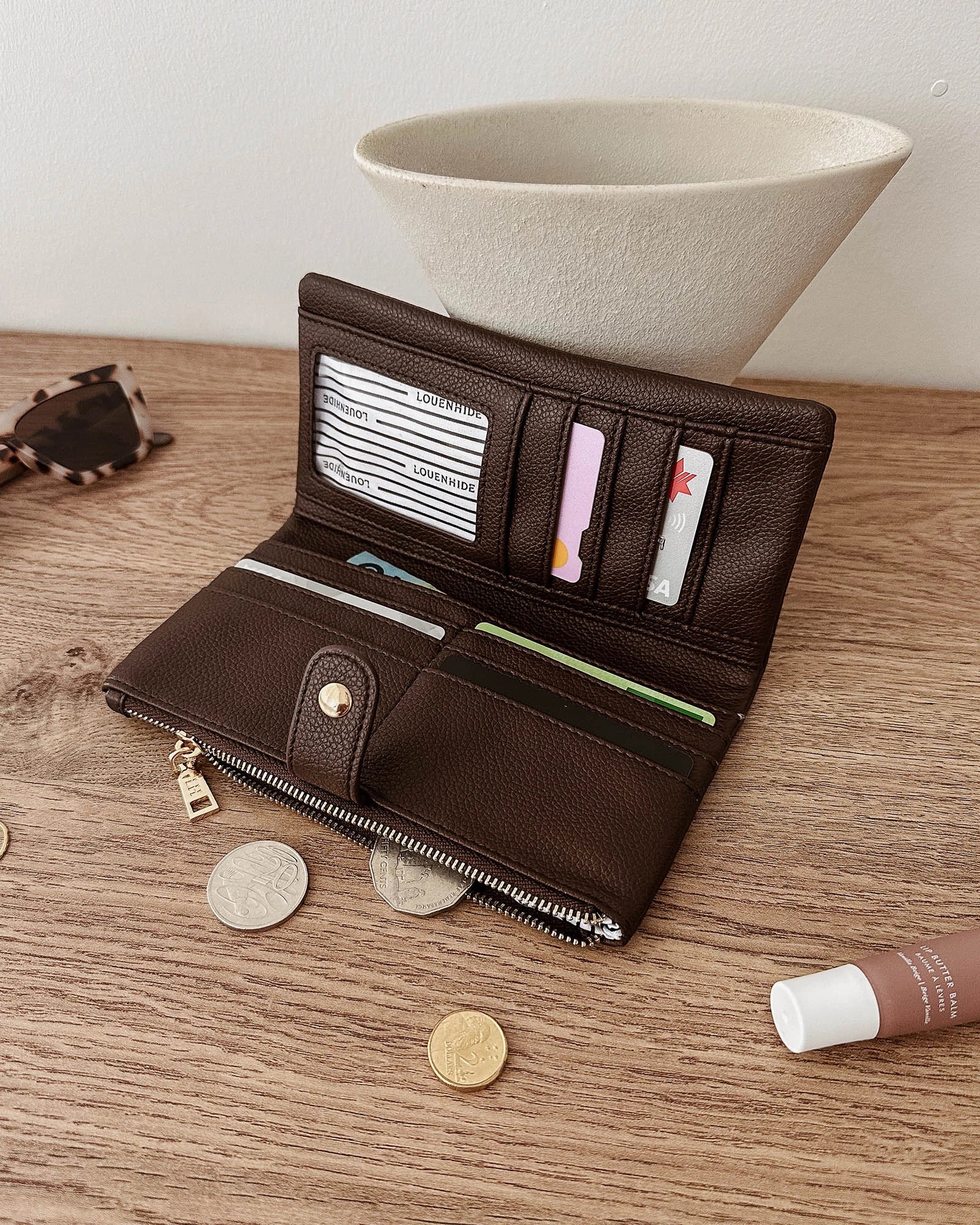 Louenhide - Stella Wallet Chocolate