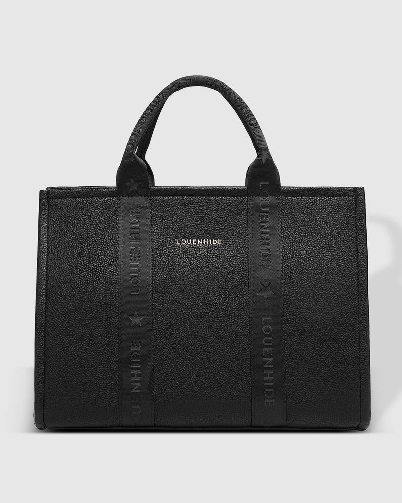 Louenhide - Manhattan Logo Tote Bag Black