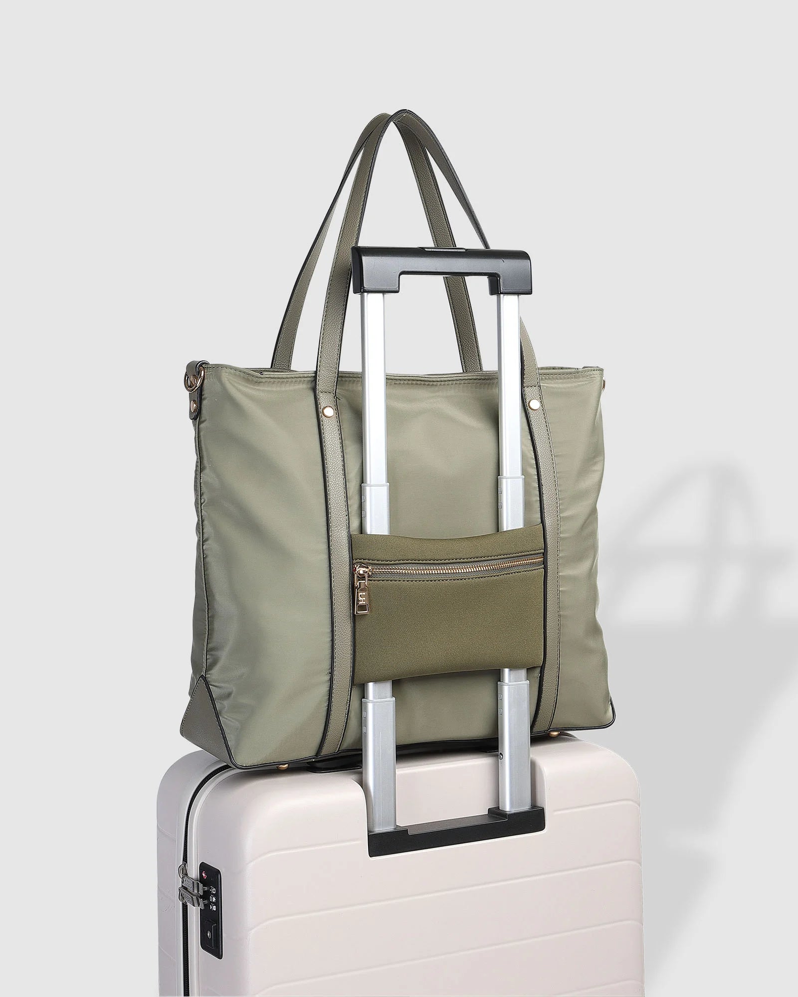 Louenhide - Nora Nylon Travel Tote Khaki