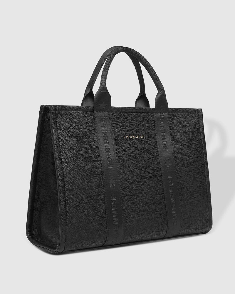 Louenhide - Manhattan Logo Tote Bag Black