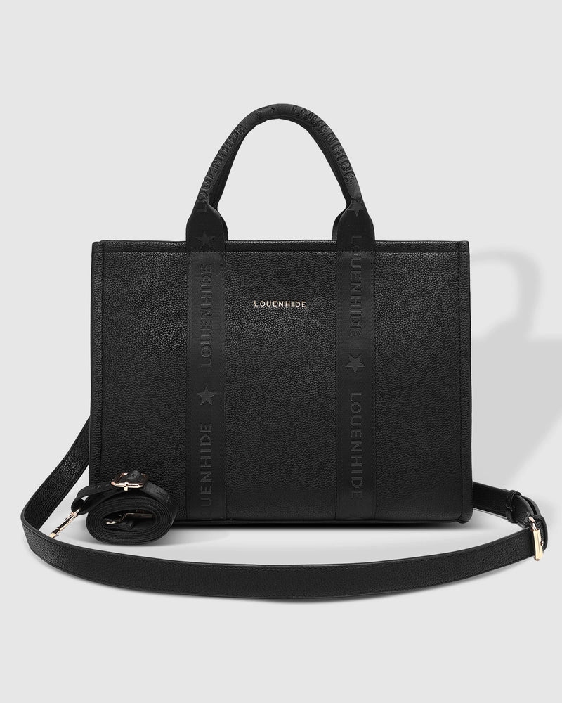 Louenhide - Manhattan Logo Tote Bag Black