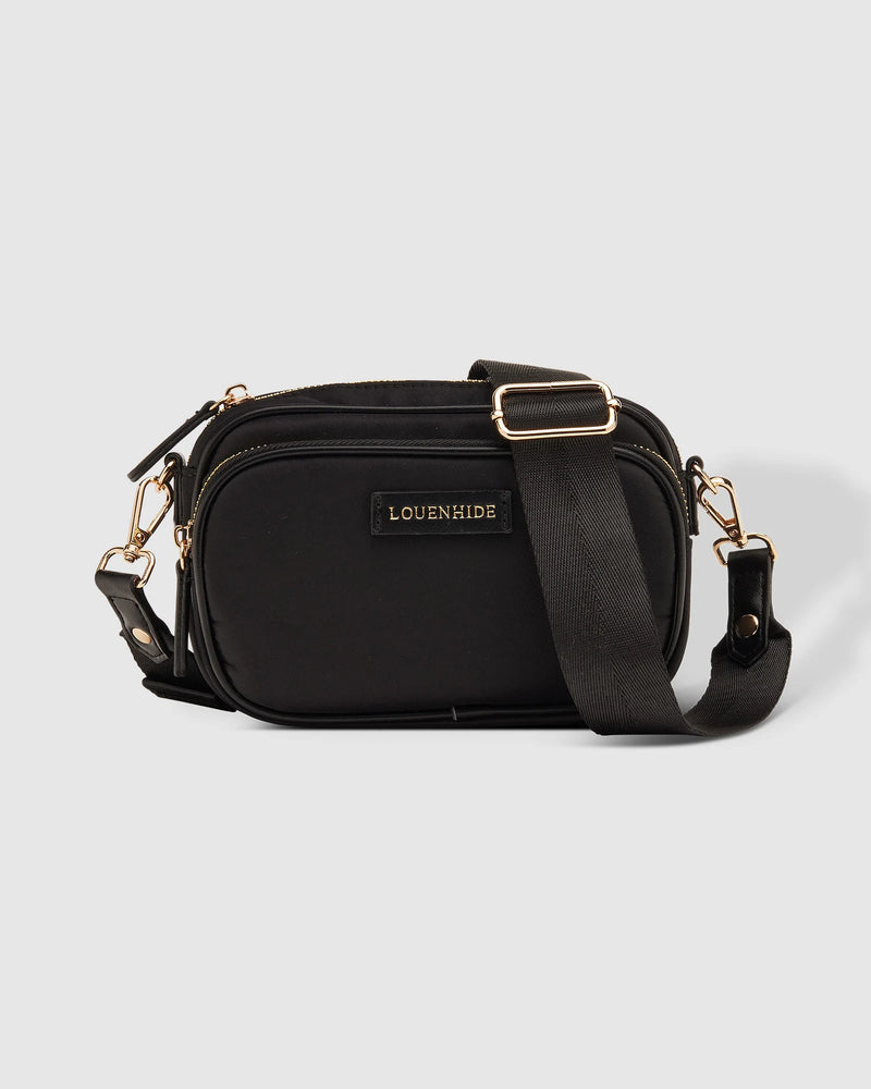 Louenhide - Cali Nylon Crossbody Black