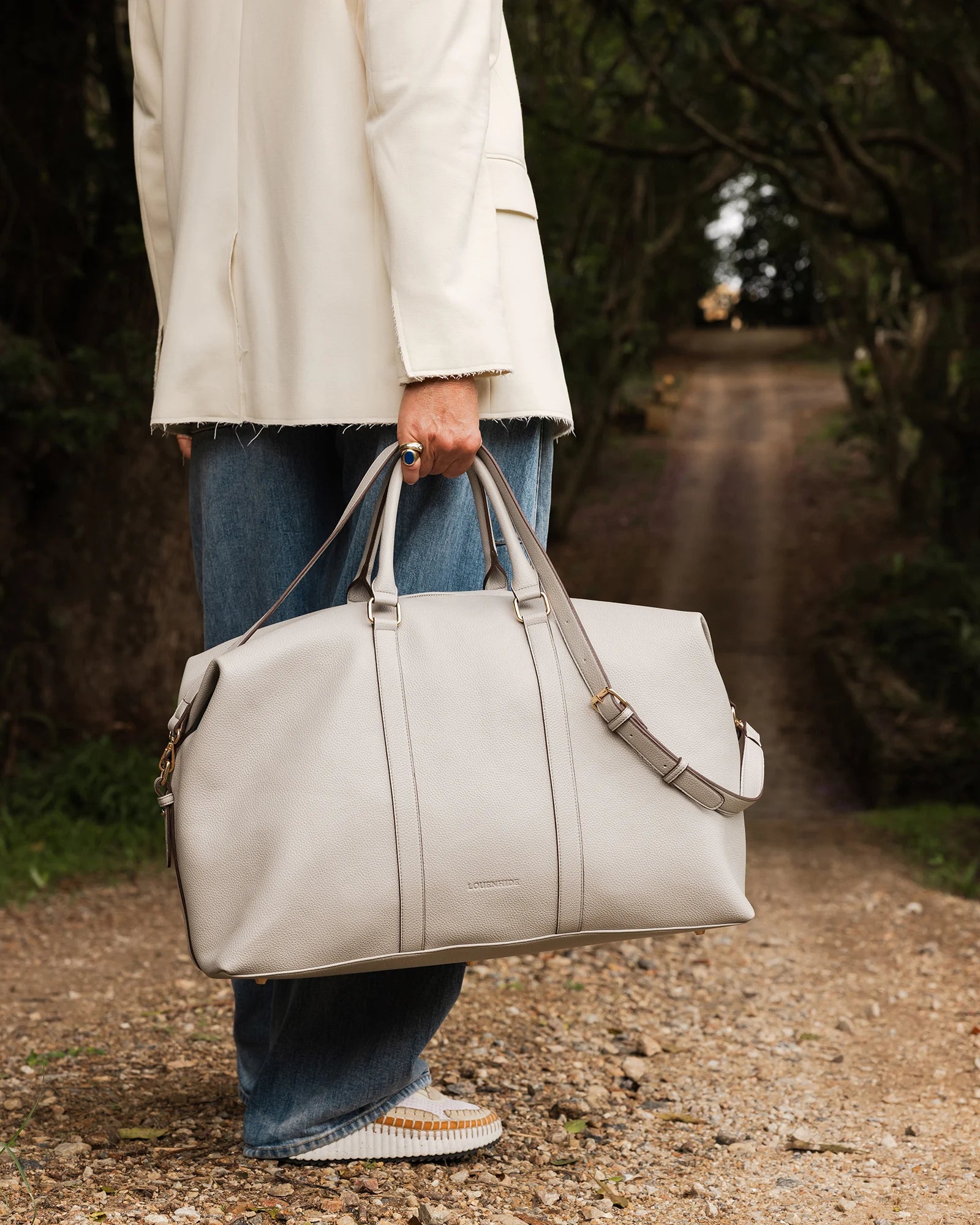 Louenhide - Boston Travel Bag Grey