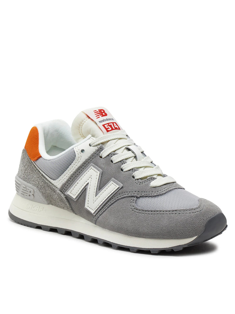 New Balance - 574 Grey/Orange