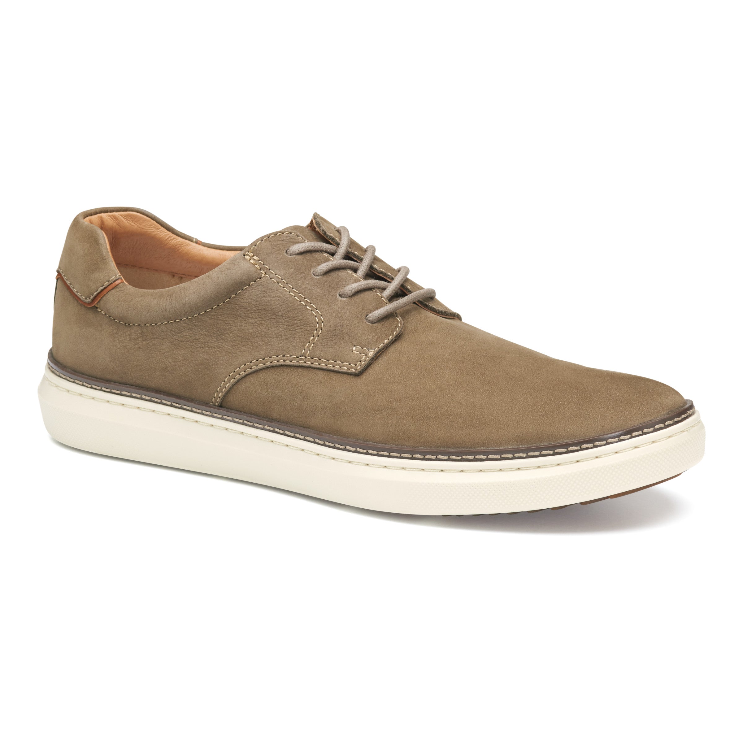 Johnston & Murphy - McGuffey 2 Taupe Tumbled Nubuck