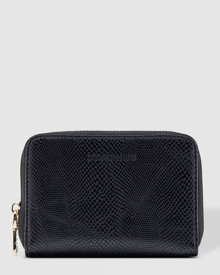 Louenhide - Eden Wallet Lizard Black