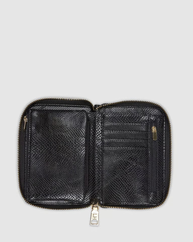 Louenhide - Eden Wallet Lizard Black