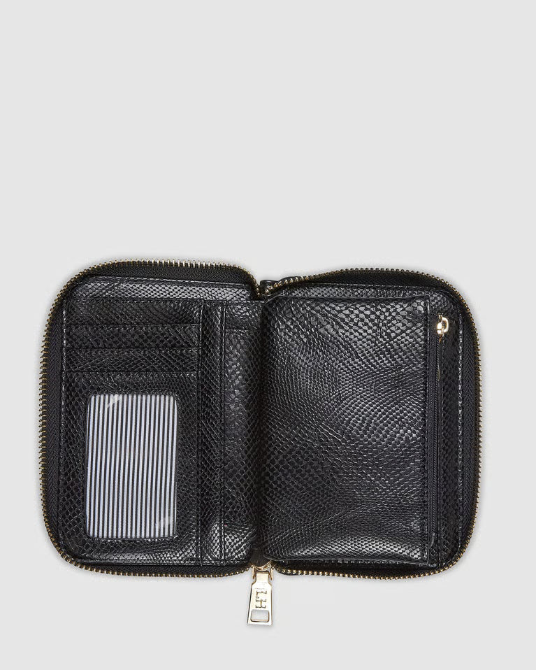 Louenhide - Eden Wallet Lizard Black