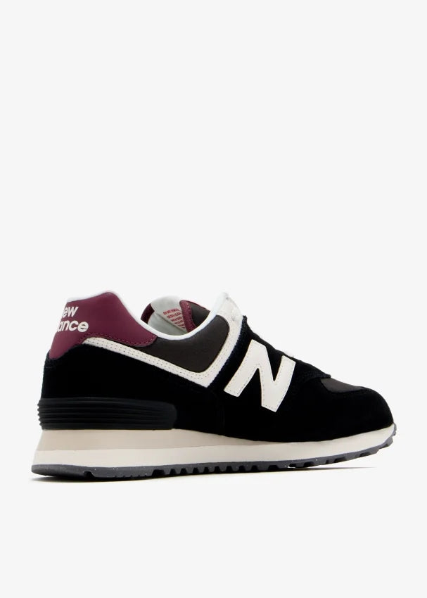 New Balance - WL574WBE Black White