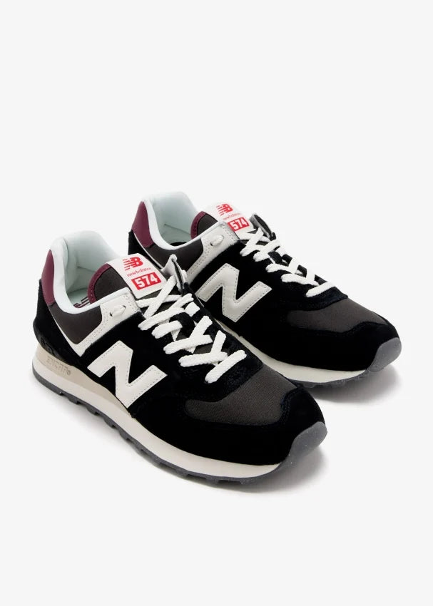 New Balance - WL574WBE Black White