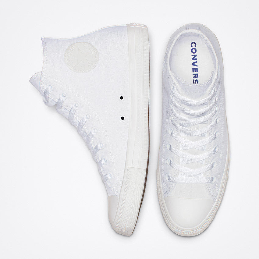 Sneakers All Star Hi Leather White Mono Buy Converse Chuck Taylor